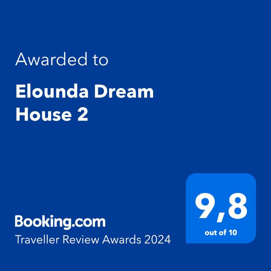 Elounda Dream House 2 Διαμέρισμα Εξωτερικό φωτογραφία